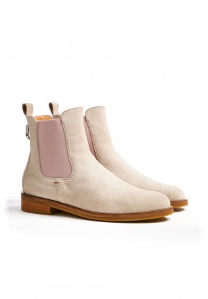 LLOYD ANKLE BOOTS Naisten Nilkkurit Valkoinen | NTU716903