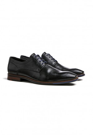 LLOYD DON Miesten Smart shoes Mustat | DIP341960