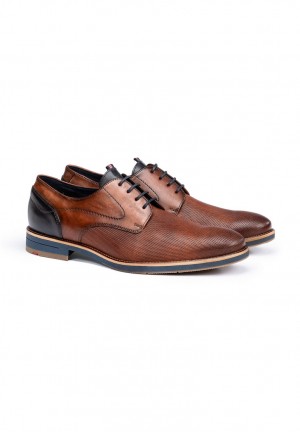 LLOYD HARRIS Miesten Smart shoes Ruskea | HGI835196