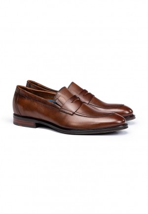 LLOYD MEDINA Miesten Smart shoes Ruskea | WJL678254