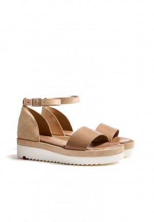 LLOYD SANDALS Naisten Sandaalit Beige | BEP594016