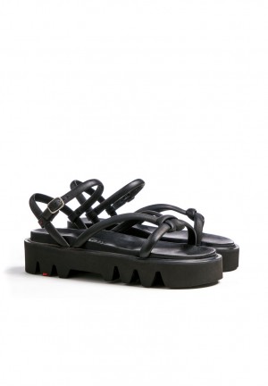 LLOYD SANDALS Naisten Sandaalit Mustat | ILR253174