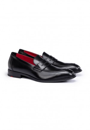 LLOYD SIMON Miesten Smart shoes Mustat | GJH216387