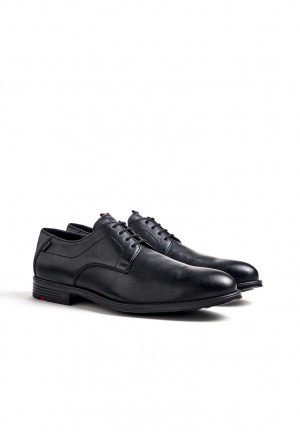 LLOYD VALMARY Miesten Smart shoes Mustat | ZSQ762103