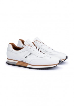 LLOYD WALCOTT Miesten Smart shoes Valkoinen | QXY826075