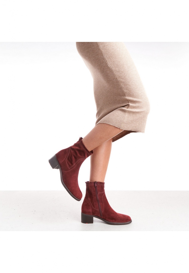 LLOYD ANKLE BOOTS Naisten Nilkkurit Punainen | PVI271640