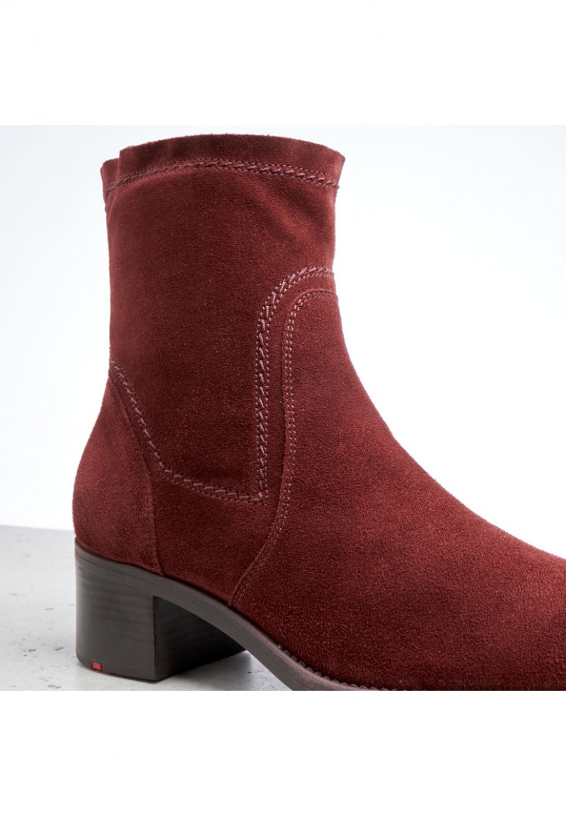 LLOYD ANKLE BOOTS Naisten Nilkkurit Punainen | PVI271640