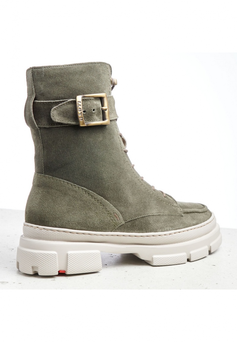 LLOYD ANKLE BOOTS Naisten Nilkkurit Vihreä | IWN325679