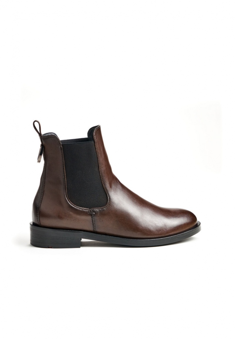 LLOYD ANKLE BOOT Naisten Nilkkurit Ruskea | LHV970465