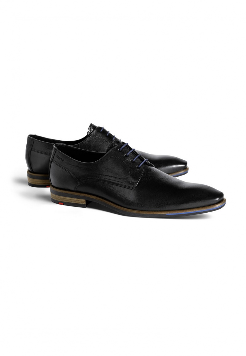 LLOYD DON Miesten Smart shoes Mustat | DIP341960