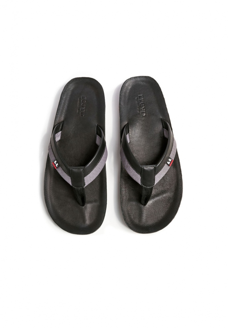 LLOYD FLIP FLOP Miesten Sandaalit Mustat | DFH016375