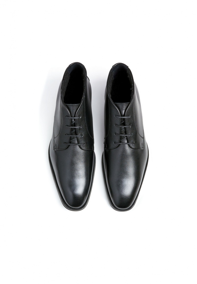 LLOYD GILES Miesten Smart shoes Mustat | YOX086237