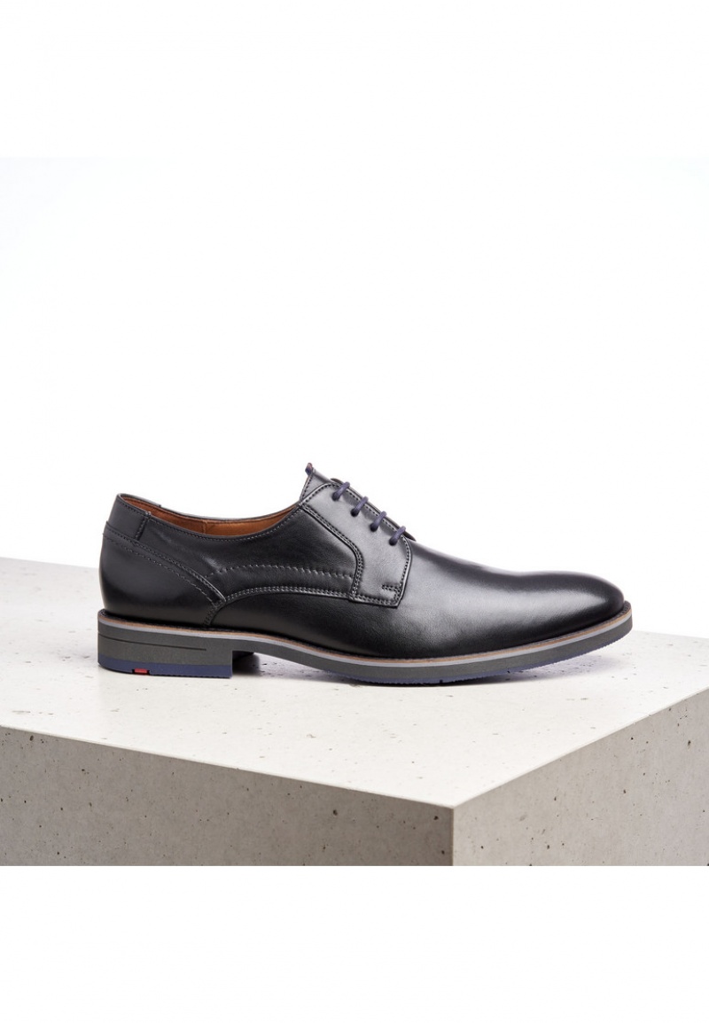 LLOYD HALDAN Miesten Smart shoes Mustat | TKX149825