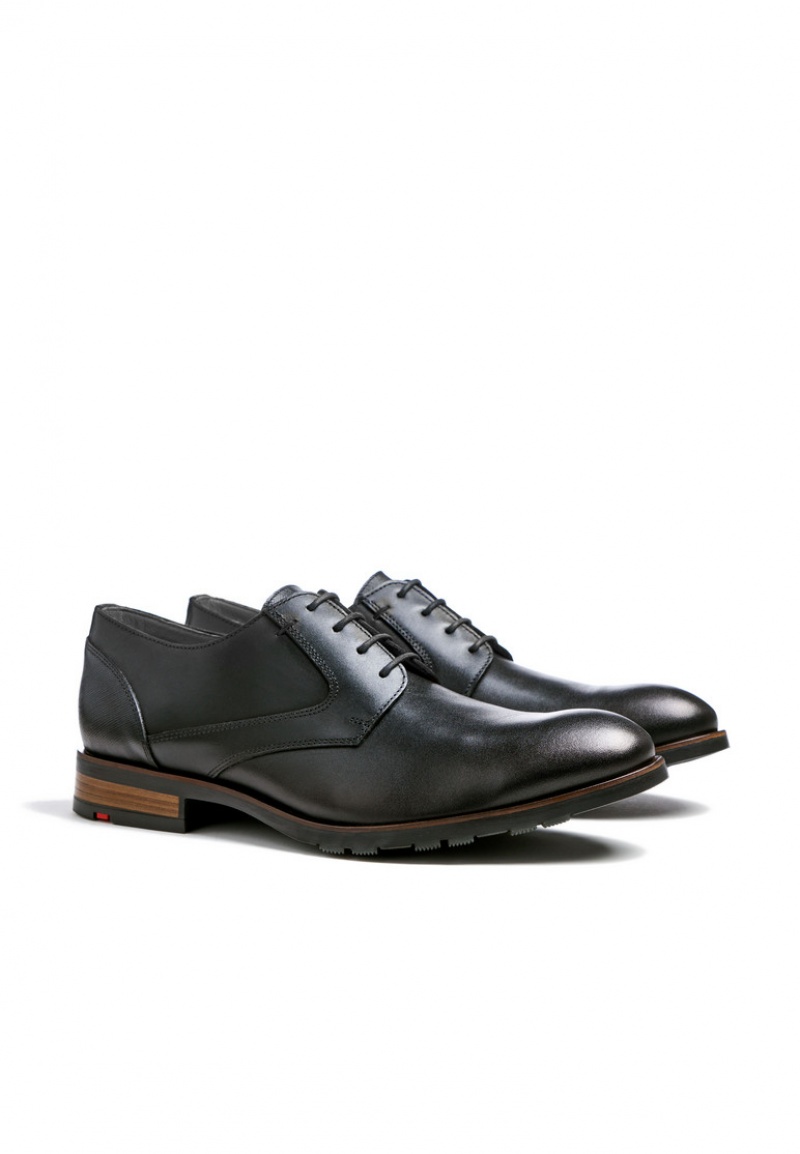 LLOYD JACKSON Miesten Smart shoes Mustat | ESI318972