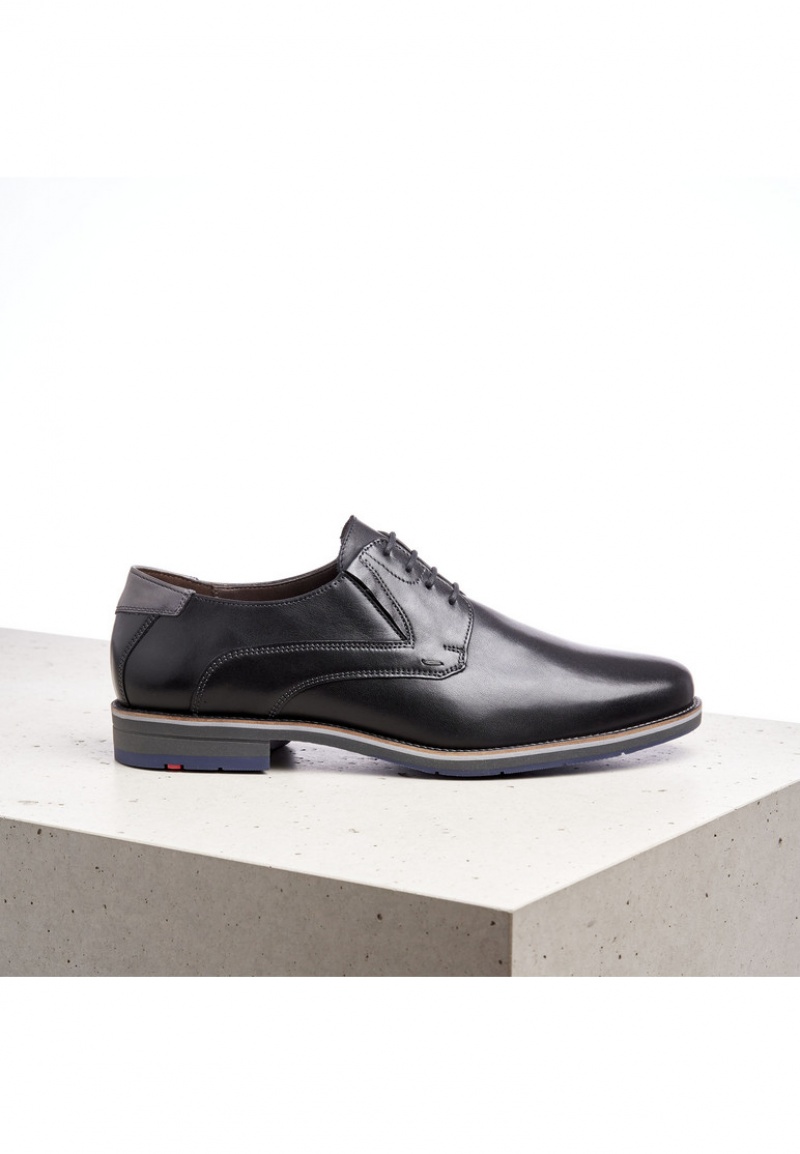 LLOYD KAZAN Miesten Smart shoes Mustat | ZAW704198