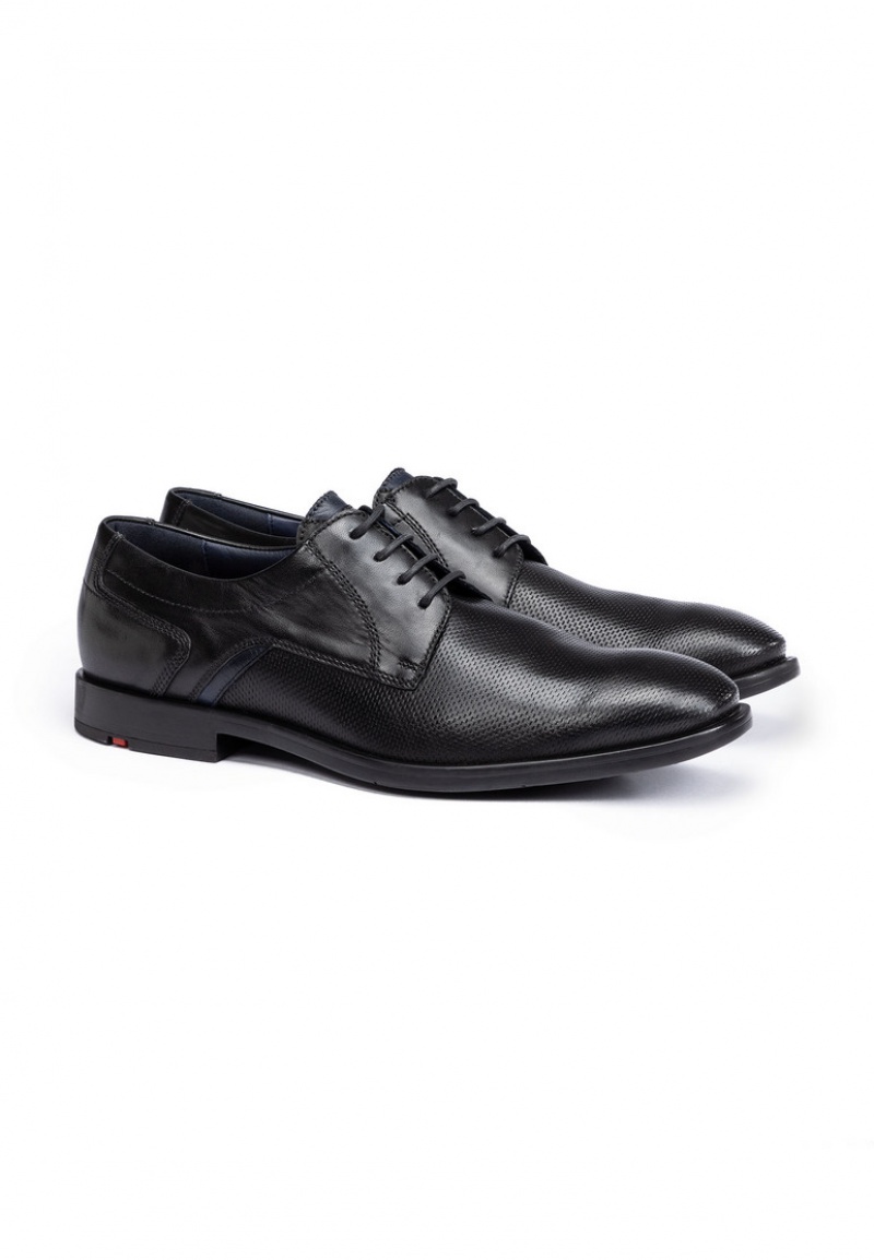 LLOYD LANCE Miesten Smart shoes Mustat | WPB084691