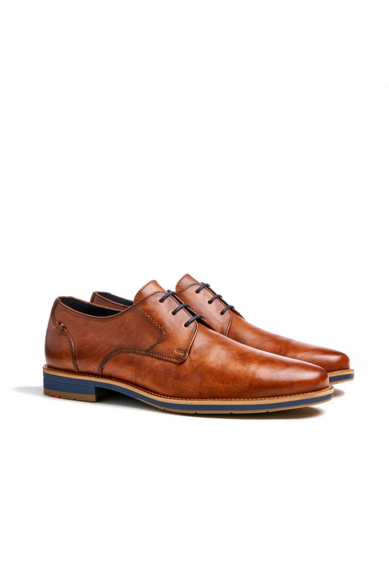 LLOYD LANGSTON Miesten Smart shoes Ruskea | PKJ743682