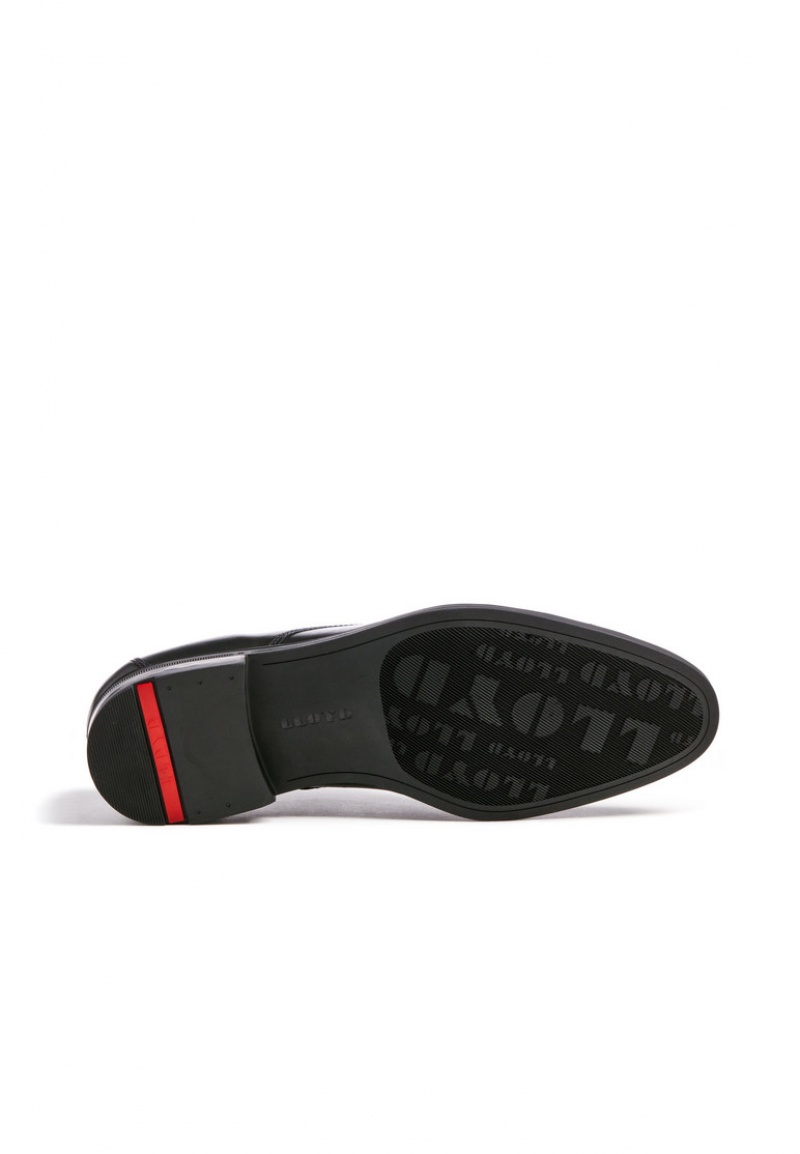 LLOYD LIAS Miesten Low shoes Mustat | IGD578196