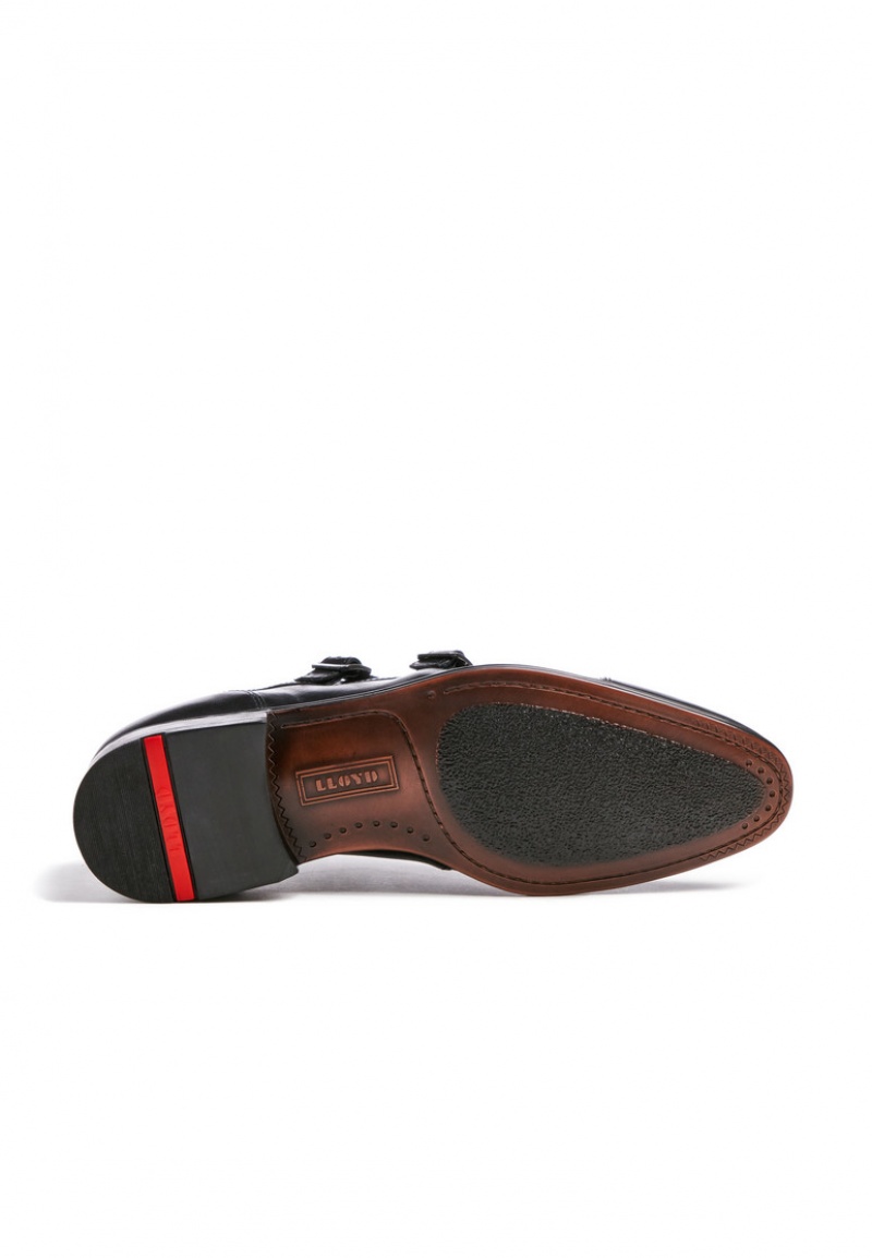 LLOYD MAILAND Miesten Smart shoes Mustat | TUP285147