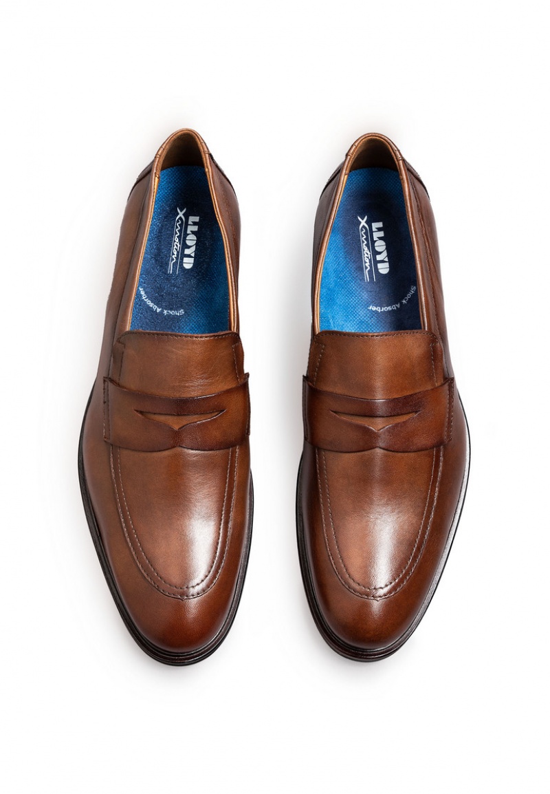 LLOYD MEDINA Miesten Smart shoes Ruskea | WJL678254