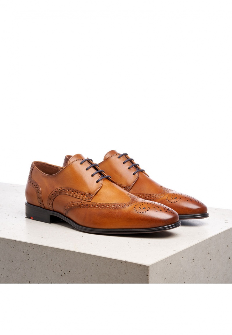 LLOYD MORTON Miesten Smart shoes Ruskea | KWL893175