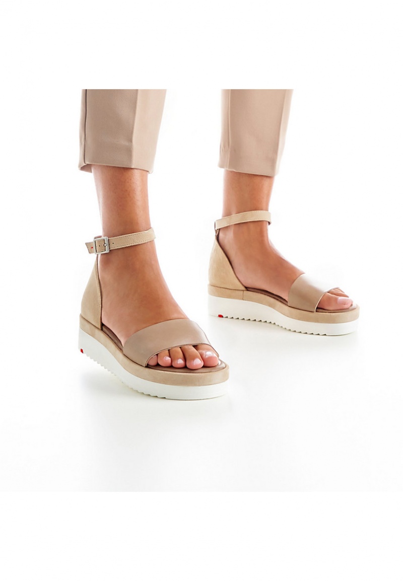 LLOYD SANDALS Naisten Sandaalit Beige | BEP594016