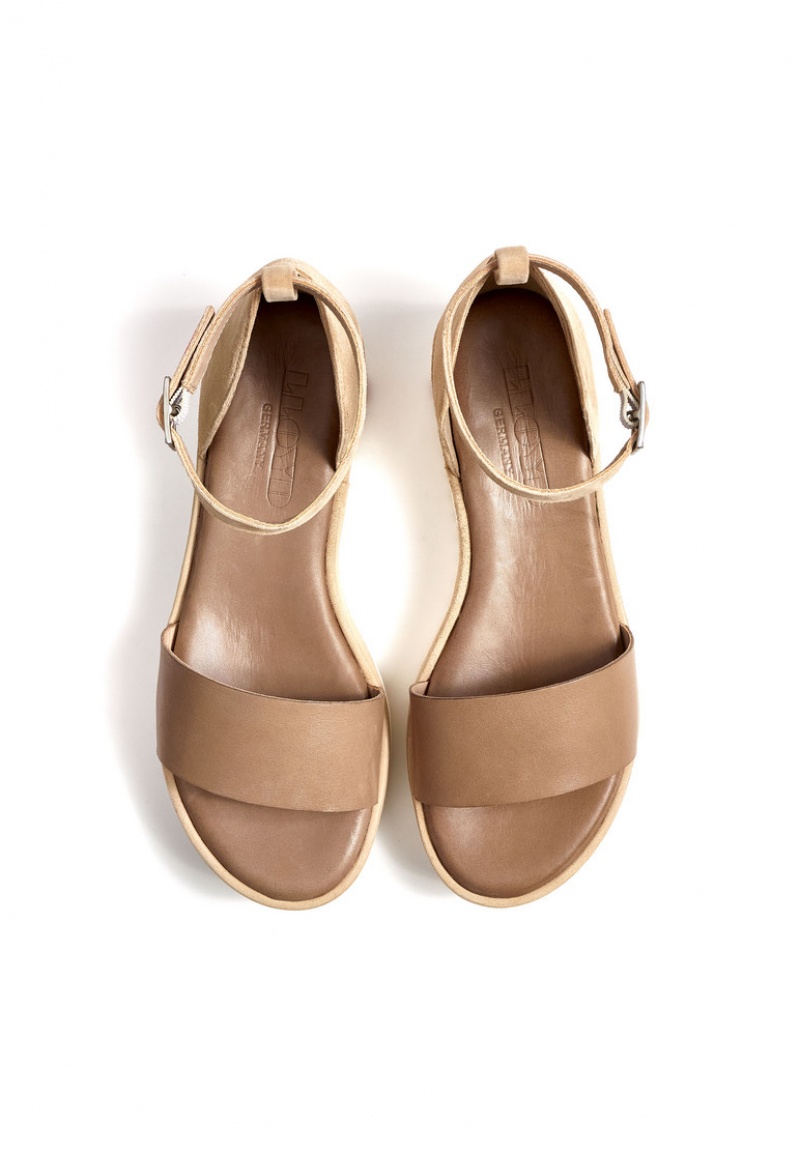 LLOYD SANDALS Naisten Sandaalit Beige | BEP594016