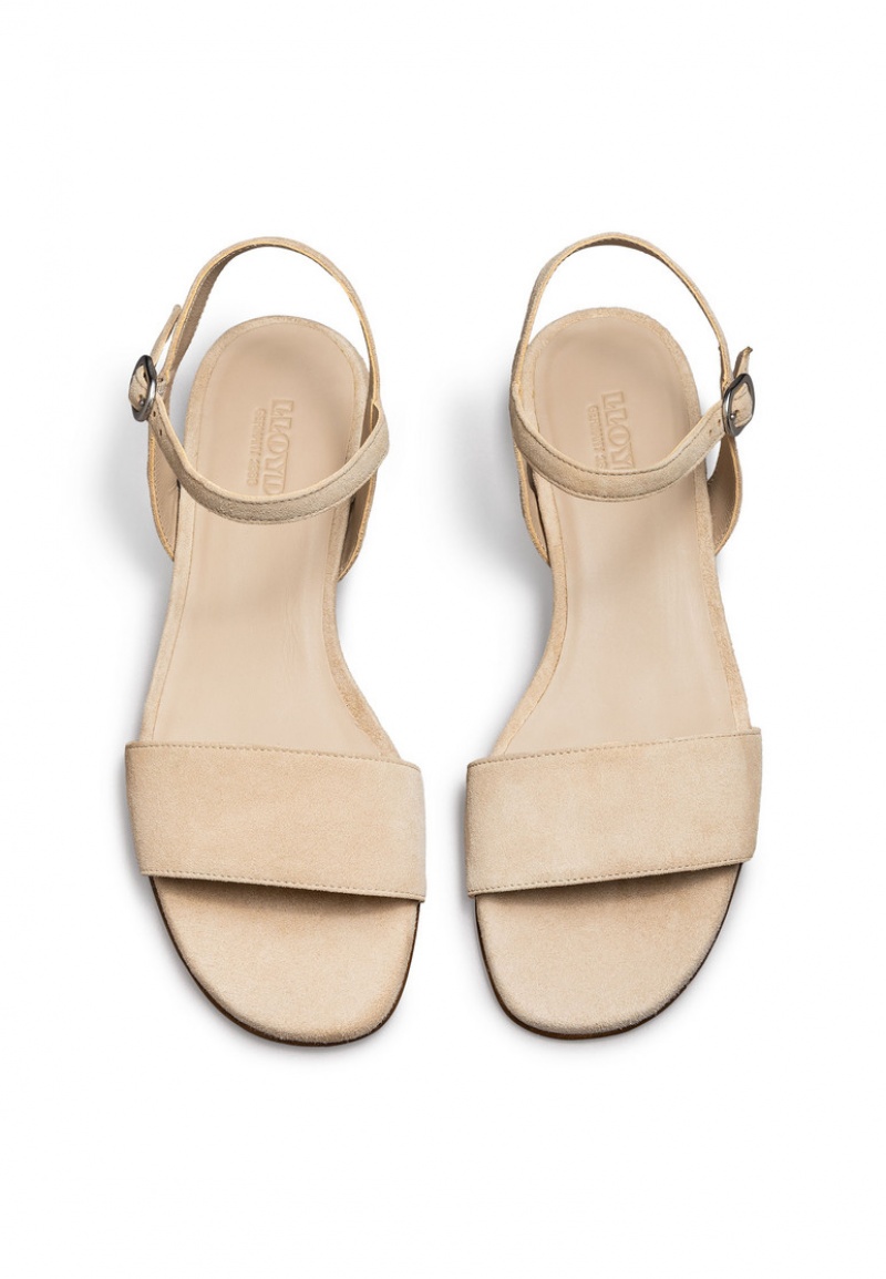 LLOYD SANDALS Naisten Sandaalit Beige | HSK089254