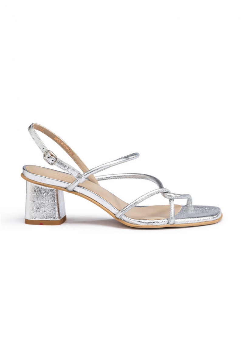 LLOYD SANDALS Naisten Sandaalit Hopea | ITP280435