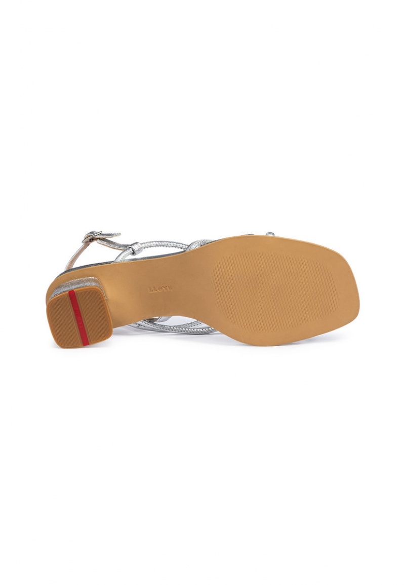 LLOYD SANDALS Naisten Sandaalit Hopea | ITP280435