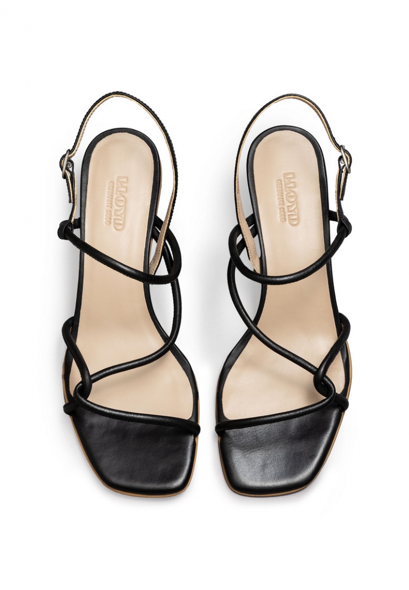 LLOYD SANDALS Naisten Sandaalit Mustat | XWT134259