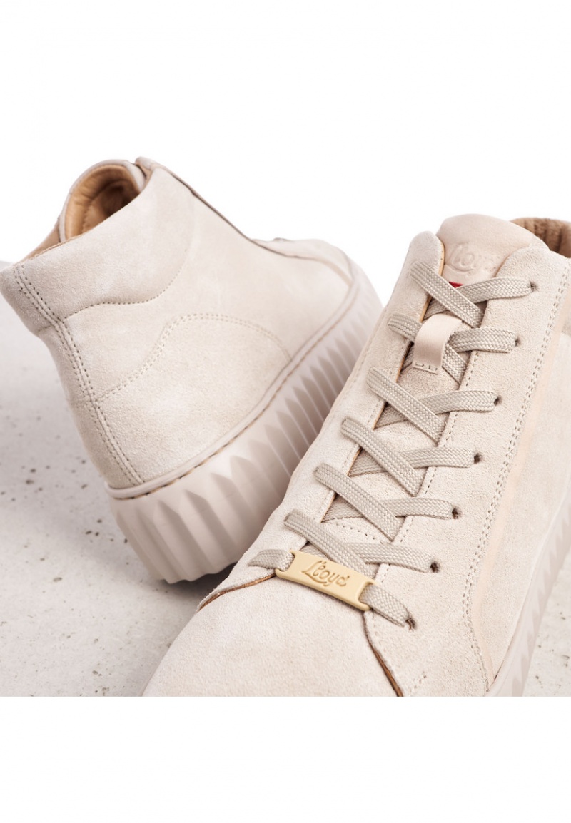 LLOYD SNEAKERS Naisten Tennarit Beige | CIF147823