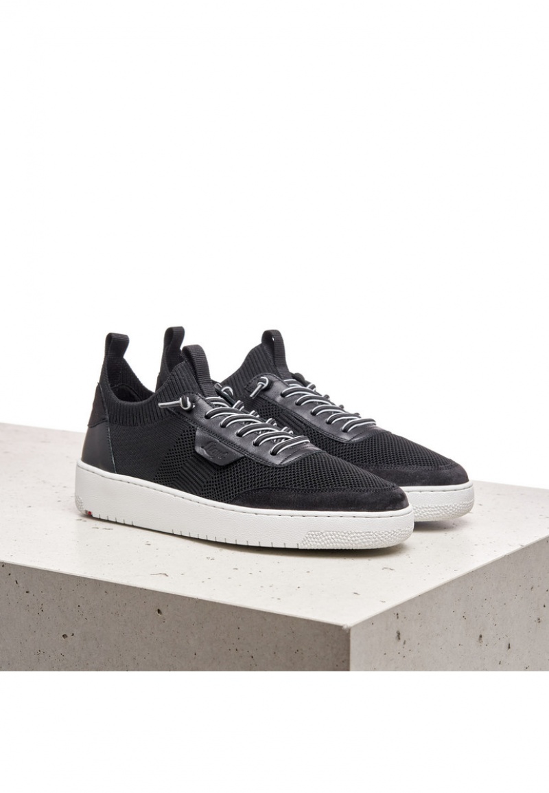 LLOYD SNEAKERS Naisten Tennarit Mustat | NKG763951