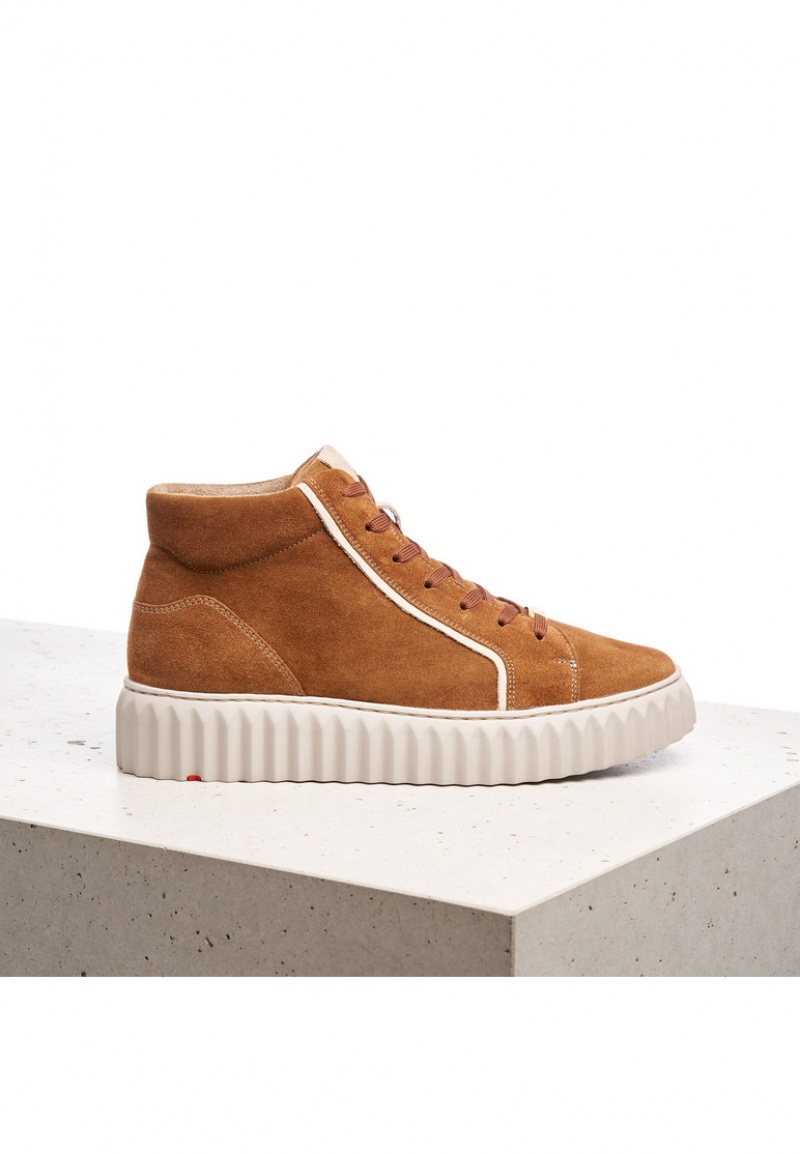 LLOYD SNEAKERS Naisten Tennarit Ruskea | DWR691375