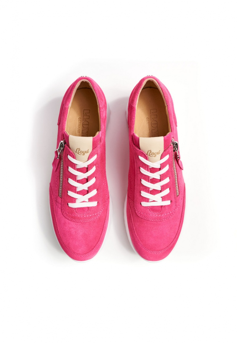 LLOYD SNEAKER Naisten Tennarit Pinkki | DOG386902