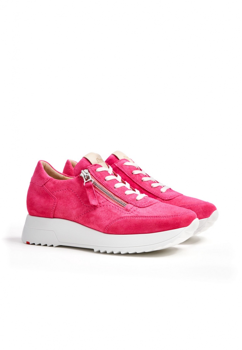 LLOYD SNEAKER Naisten Tennarit Pinkki | DOG386902