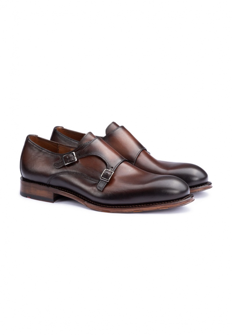 LLOYD WARNER Miesten Smart shoes Ruskea | OPA385604