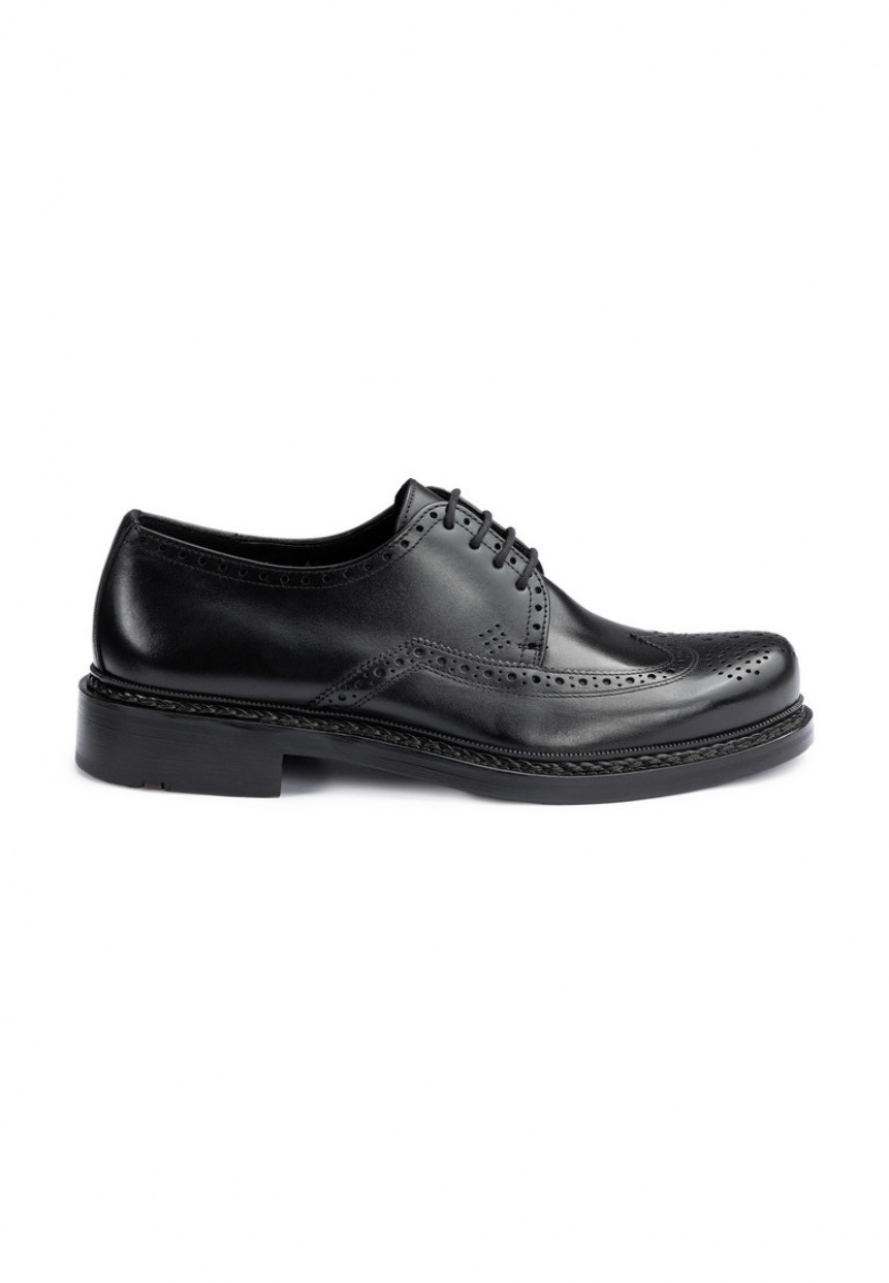 LLOYD WOTAN Miesten Smart shoes Mustat | ZUI873951